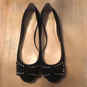 Vince Camuto Annaley Studded Bow Flats